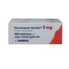 CLONAZEPAM 2MG 100 TABLETTEN - Afbeelding 2